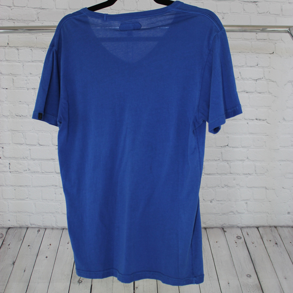 KSINO BLUE VNECK TSHIRT - Picture 3 of 3